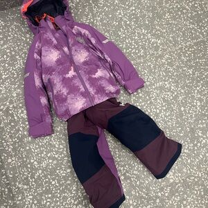 Helly Hansen Purple Jacket with matching bibs — SET